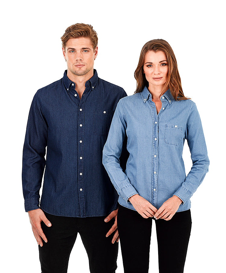 ACTIV EMBROIDERY DESIGNS.W48 Mens Dylan L/S