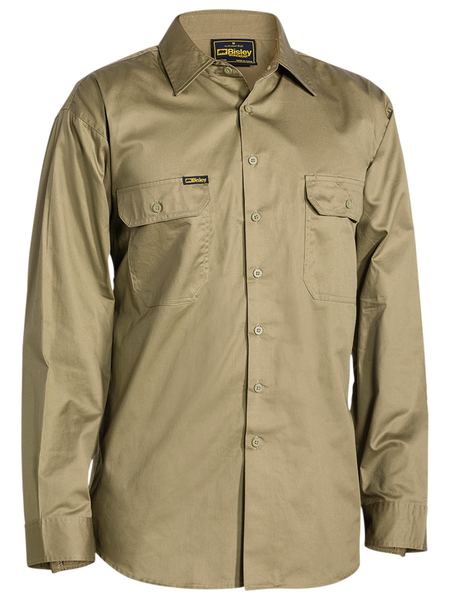 Cool lightweight L/S Drill Shirt (Mens)