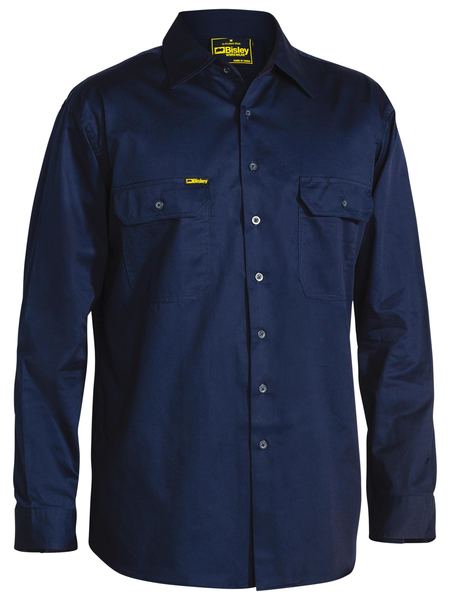 Cool lightweight L/S Drill Shirt (Mens)