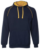 Contrast Fleecy Hoodie