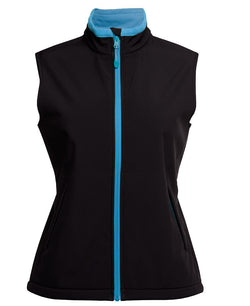 Water Resistant Softshell Vest (Ladies)