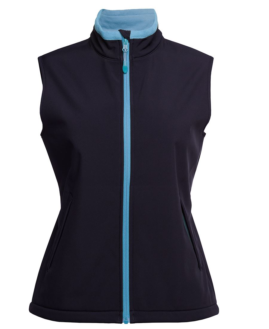 Water Resistant Softshell Vest (Ladies)