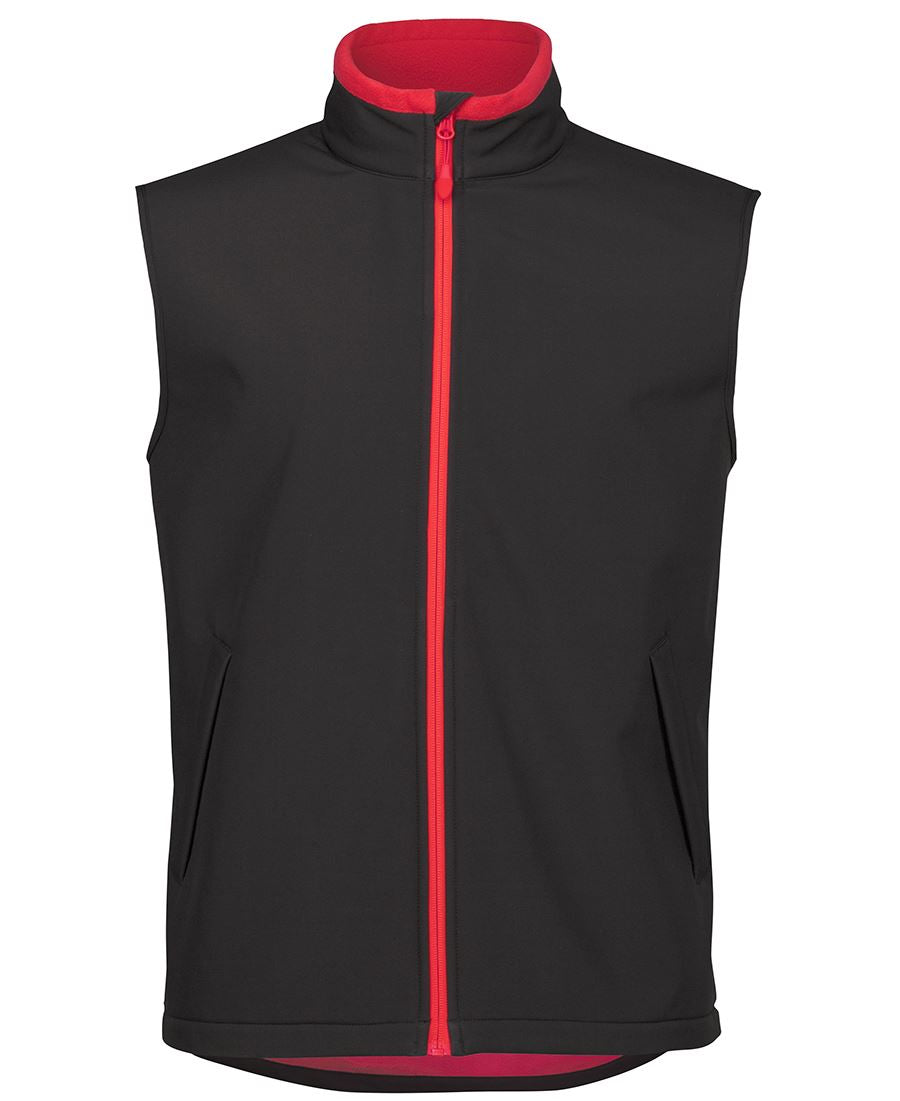 JB WEAR 3WSV Water Resistant Softshell Vest (Mens)