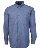 Long Sleeve Cotton Chambray Shirt (Mens)