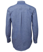 Long Sleeve Cotton Chambray Shirt (Mens)