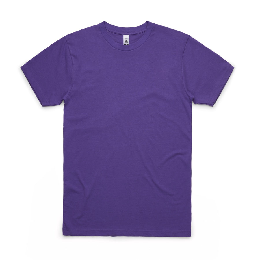 ACTIV EMBROIDERT DESIGNS.COM.AU. AS COLOHR BLOCK T-SHIRT