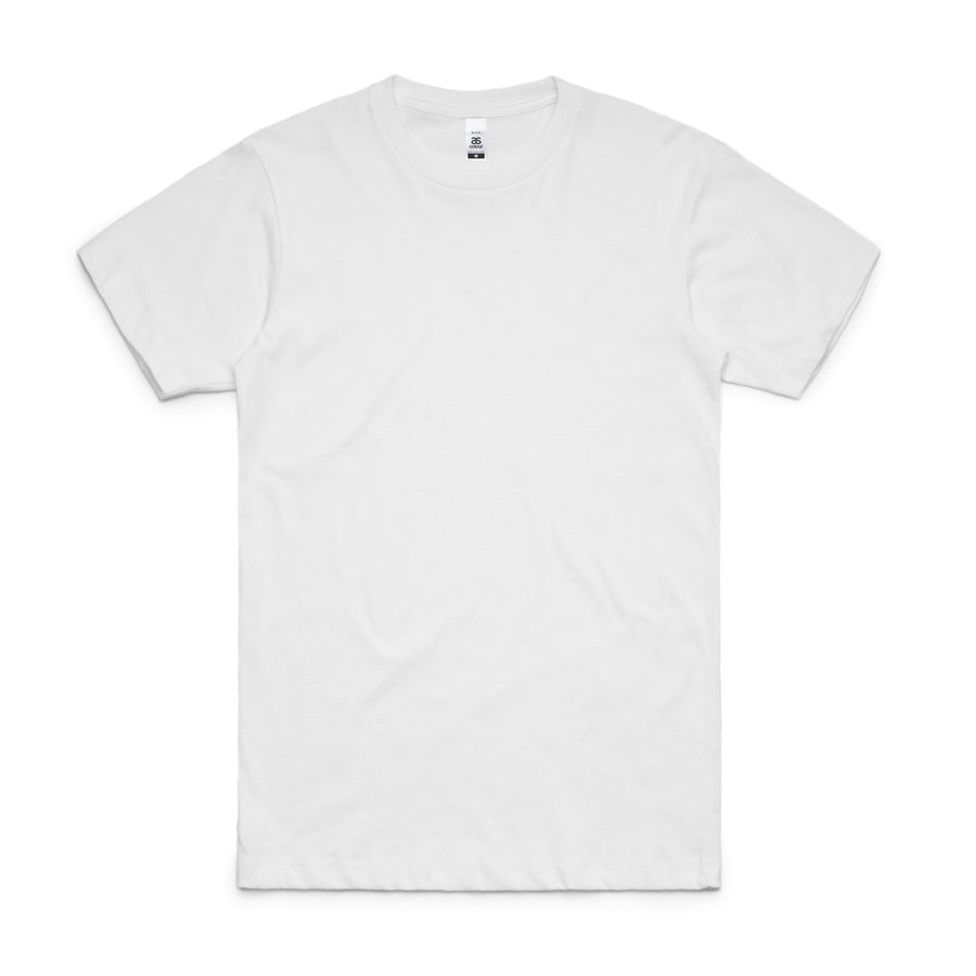 ACTIV EMBROIDERT DESIGNS.COM.AU. AS COLOHR BLOCK T-SHIRT