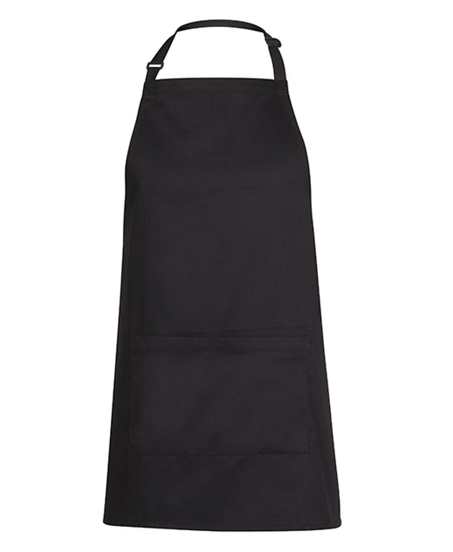 ACTIV EMBROIDERY DESIGN, UNIFORMS. JB Bib Apron With Pocket (65cm x 71cm)