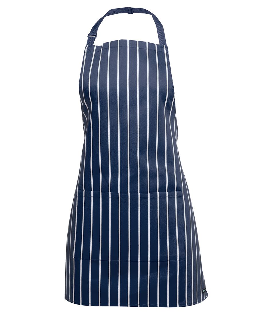 ACTIV EMBROIDERY DESIGN, UNIFORMS. JB Bib Apron With Pocket (65cm x 71cm)