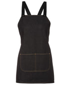 ACTIV EMBROIDERY DESIGNS. UNIFORMS.Cross Back Denim Apron (65 x 71)