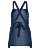 ACTIV EMBROIDERY DESIGNS. UNIFORMS.Cross Back Denim Apron (65 x 71)