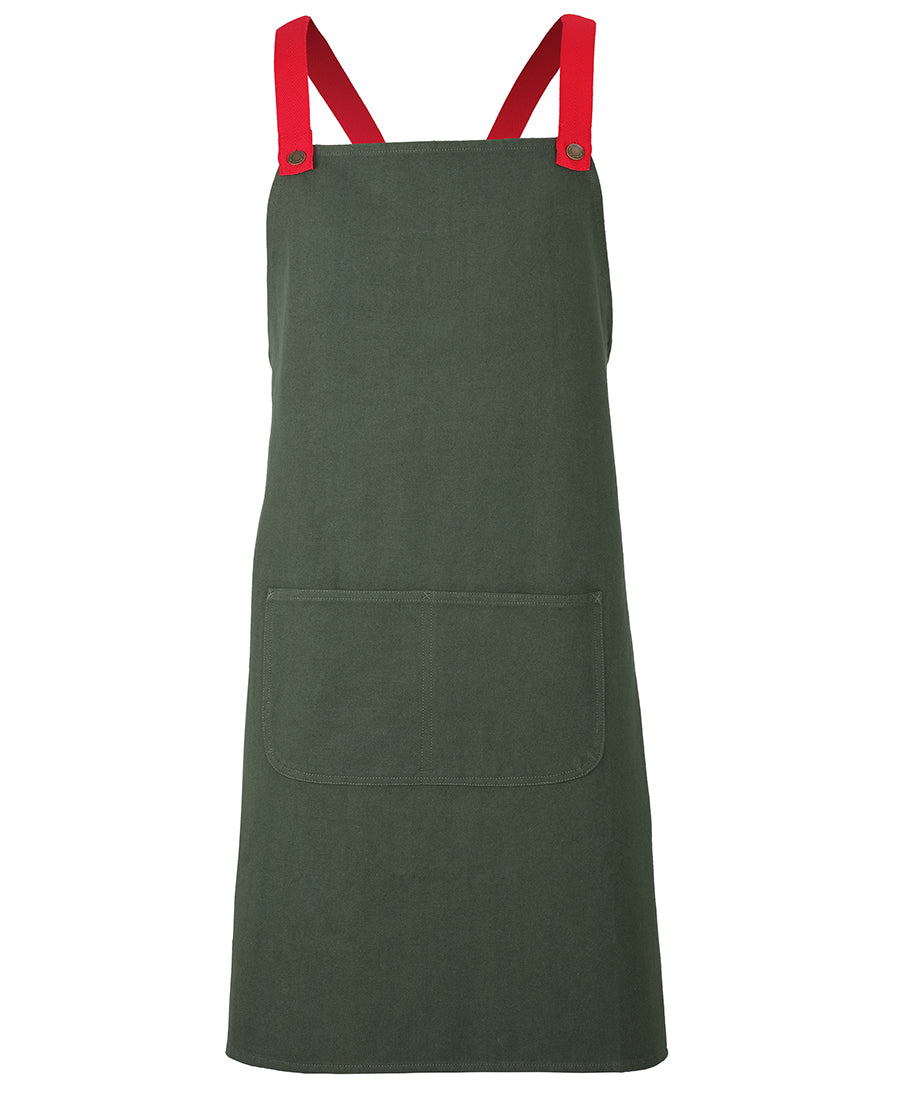 Cross Back Canvas Apron (78 x 85)