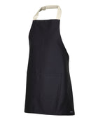 Short Bib Apron With Colour Straps (65 x 71)