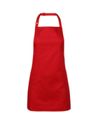 ACTIV EMBROIDERY DESIGN, UNIFORMS. JB Bib Apron With Pocket (65cm x 71cm)