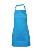 ACTIV EMBROIDERY DESIGN, UNIFORMS. JB Bib Apron With Pocket (65cm x 71cm)