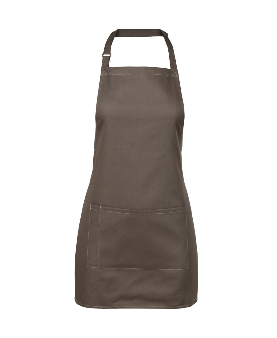 ACTIV EMBROIDERY DESIGN, UNIFORMS. JB Bib Apron With Pocket (65cm x 71cm)