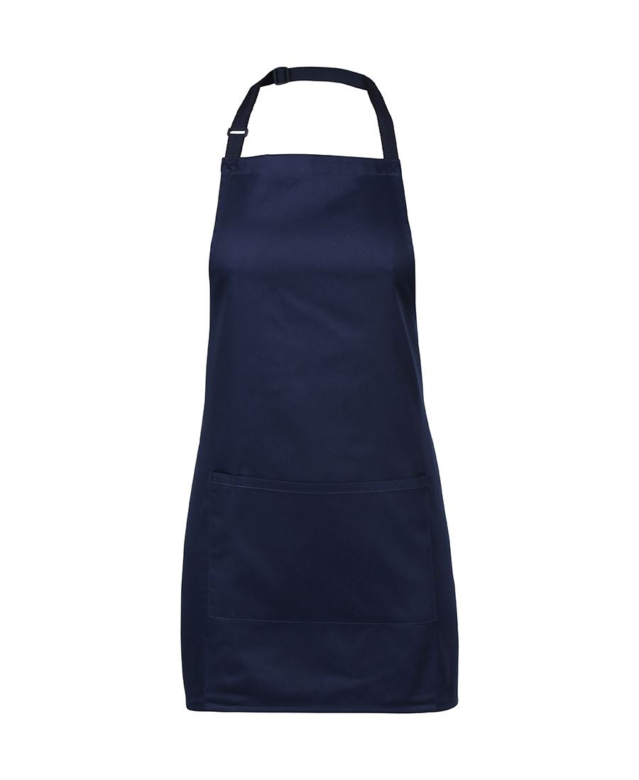 ACTIV EMBROIDERY DESIGN, UNIFORMS. JB Bib Apron With Pocket (65cm x 71cm)