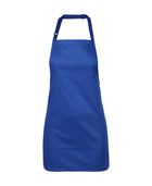 ACTIV EMBROIDERY DESIGN, UNIFORMS. JB Bib Apron With Pocket (65cm x 71cm)