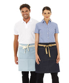 ACTIV EMBROIDERY DESIGNS. UNIFORMS. CHARLIE DENIM WAIST APRON