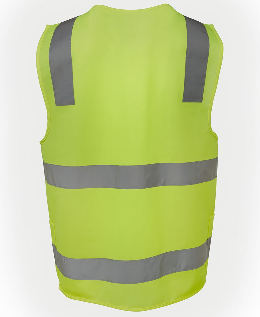 Hi Vis D+N Zip Safety Vest