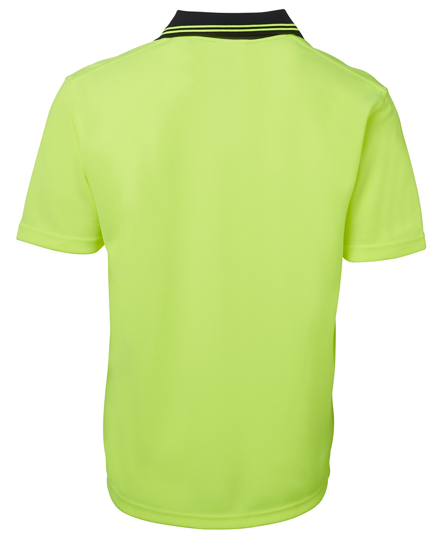 Hi Vis S/S Non Button Polo (Unisex)