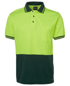 Hi Vis S/S Cotton Back Polo (Unisex)