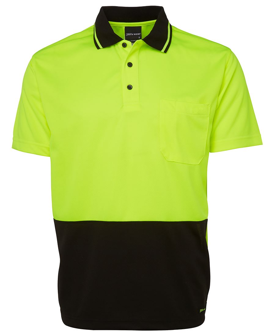ACTIV EMBROIDERY DESIGNS. UNIFORMS. workwear,jb Adults and Kids Hi Vis Non Cuff Traditional Polo