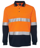 ACTIV EMBROIDERY DESIGN, UNIFORMS. WORKWEAR .JB Hi Vis L/S (D + N) Traditional Polo (Unisex)