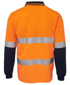 ACTIV EMBROIDERY DESIGN, UNIFORMS. WORKWEAR .JB Hi Vis L/S (D + N) Traditional Polo (Unisex)