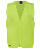 JB'S WEAR 6HVSZ Hi Vis Zip Safety Vest