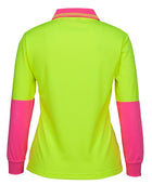 Hi Vis L/S Comfort Polo (Ladies)