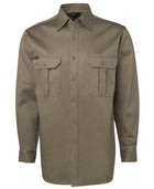 JB WEAR 190G L/S VWork Shirt (Mens)