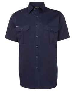 JB WEAR 190G Work S/S Shirt (Mens)