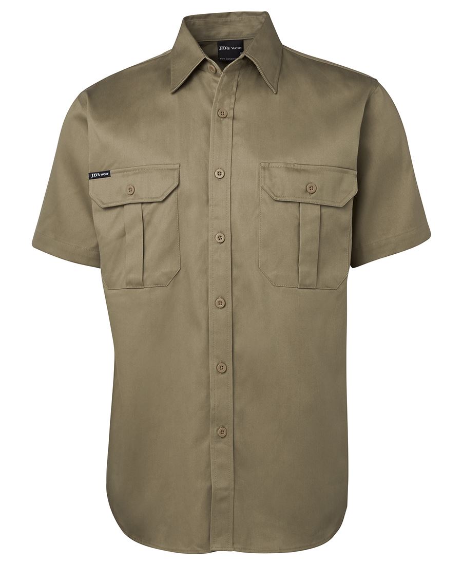 JB WEAR 190G Work S/S Shirt (Mens)