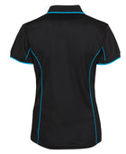 Short Sleeve Piping Polo (Ladies)