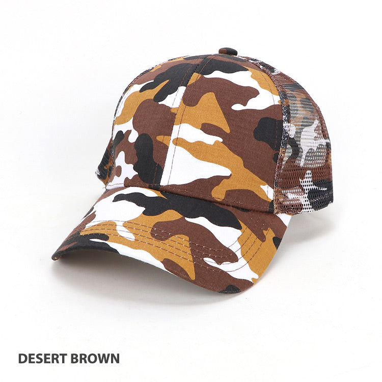 Camo 6-Panel Cap