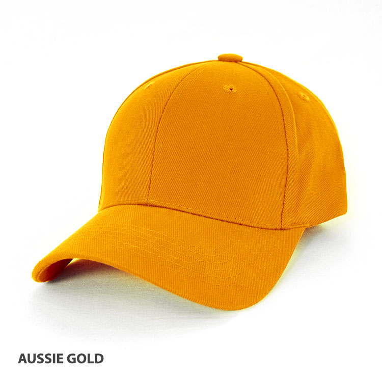 Heavy Brushed 6 Panel Cap