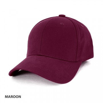 Heavy Brushed 6 Panel Cap