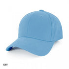 Heavy Brushed 6 Panel Cap