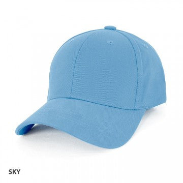 Heavy Brushed 6 Panel Cap