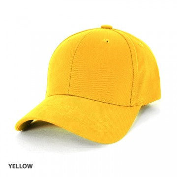 Heavy Brushed 6 Panel Cap