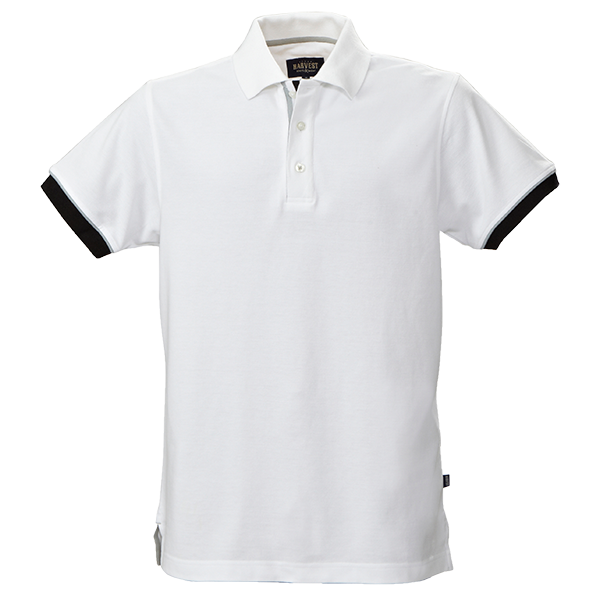 ACTIV EMBROIDERY DESIGNS. UNIFORMS. JAMES HARVEST ANDERSON POLO.