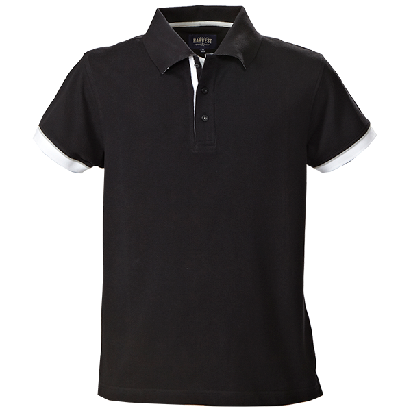 ACTIV EMBROIDERY DESIGNS. UNIFORMS. JAMES HARVEST ANDERSON POLO.