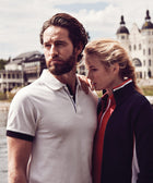 ACTIV EMBROIDERY DESIGNS. UNIFORMS. JAMES HARVEST ANDERSON POLO.