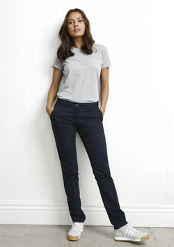 ACTIV EMBROIDERY DESIGNS.UNIFORMS.LADIES LAWSON CHINO PANT