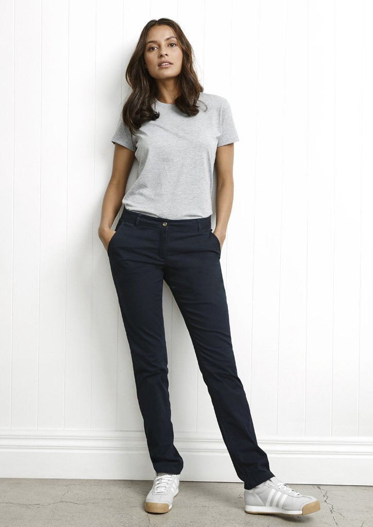 ACTIV EMBROIDERY DESIGNS.UNIFORMS.LADIES LAWSON CHINO PANT