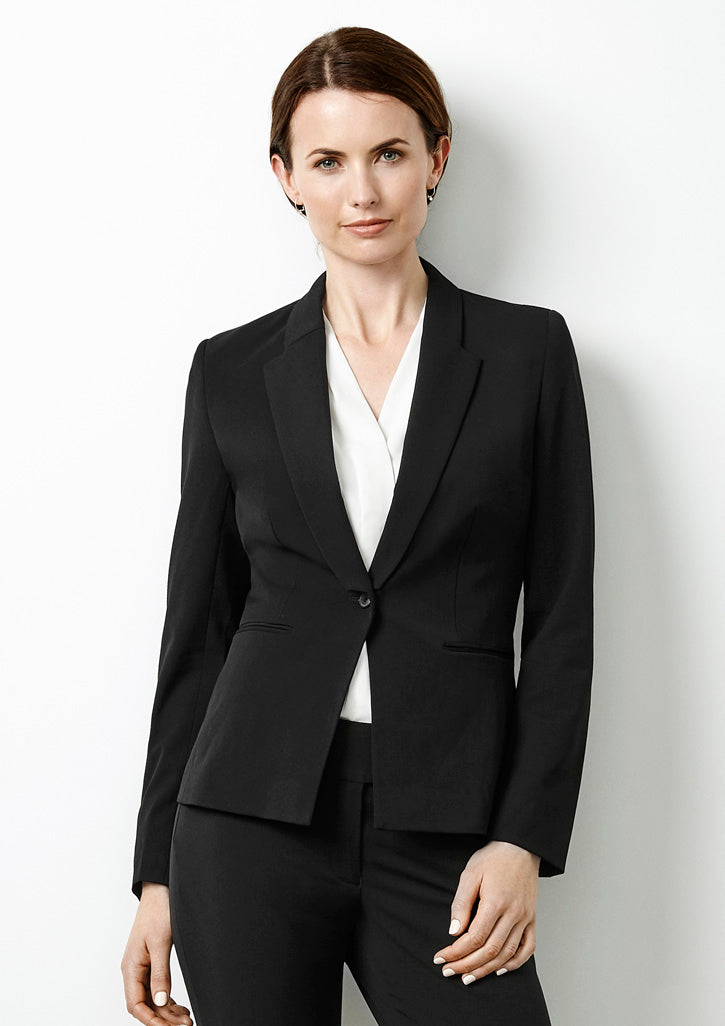 ACTIV EMBROIDERY DESIGNS. UNIFORMS.LADIES BIANCA JACKET