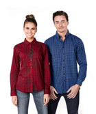 ACTIV EMBROIDERY DESIGNS, Barrett L/S Shirt (Mens)