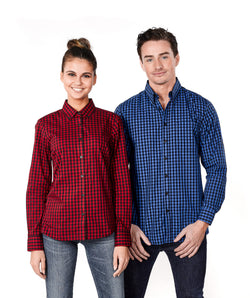 ACTIV EMBROIDERY DESIGNS, Barrett L/S Shirt (Mens)