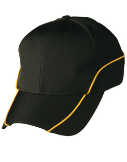 Ripstop Peak Cap With Contrast Mesh Lining